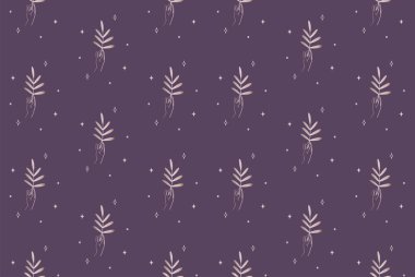 Dalı olan Kusursuz Arkaplan ve Desen