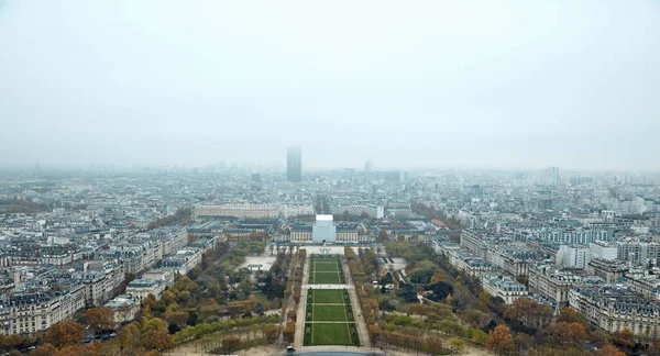 从埃菲尔铁塔看巴黎全景 — 图库照片