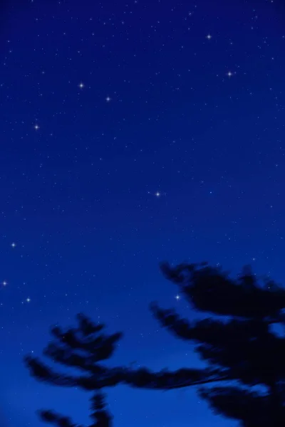 Млечный Путь Звезды Звездное Небо Сфотографированы Длительной Экспозицией — стоковое фото