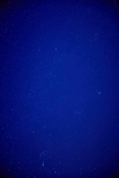 Estrellas Vía Láctea Cielos Estrellados Fotografiados Con Larga Exposición — Foto de Stock