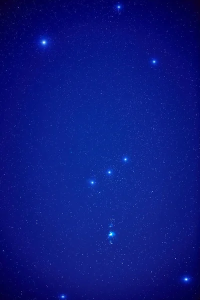 Estrelas Láctea Céus Estrelados Fotografados Com Longa Exposição — Fotografia de Stock