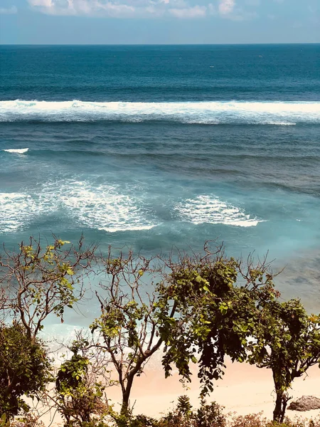 Distante Paraíso Ilha Remota Com Cores Exóticas — Fotografia de Stock