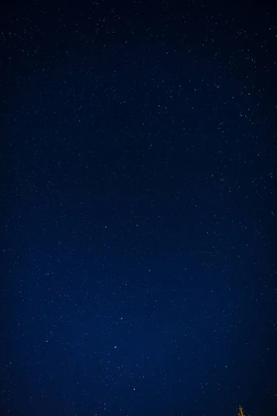 Estrellas Vía Láctea Cielos Estrellados Fotografiados Con Larga Exposición Desde — Foto de Stock