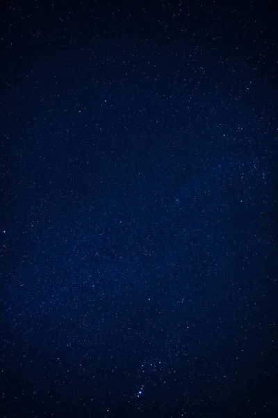 Estrelas Láctea Céus Estrelados Fotografados Com Longa Exposição Subúrbio Remoto — Fotografia de Stock