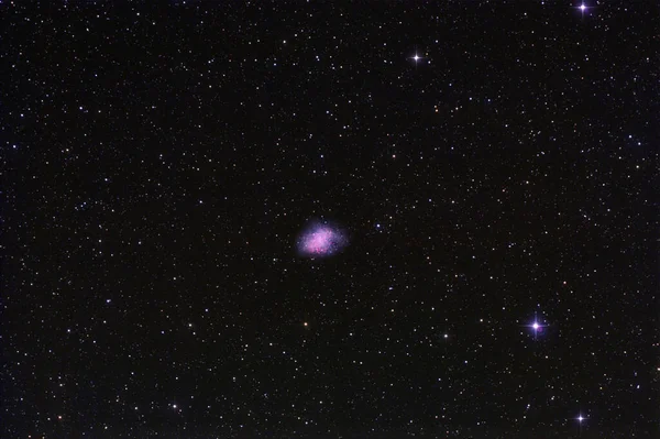 Nebula Constellation Taurus Starry Skies Photographed Long Exposure Telescope — Stock Photo, Image