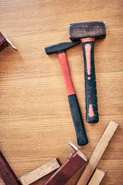 Handyman Miscellaneous Tools Fixing Furniture Various Things — Stock Photo, Image