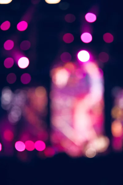 Odaklı Konser Sahne Lazer Işıkları Kirişler — Stok fotoğraf