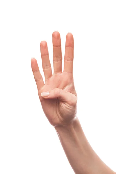 Four Fingers — Stock Photo, Image