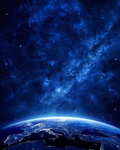 Earth at night — Stock Photo, Image