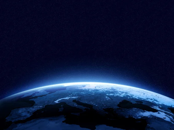 Earth at night — Stock Photo, Image