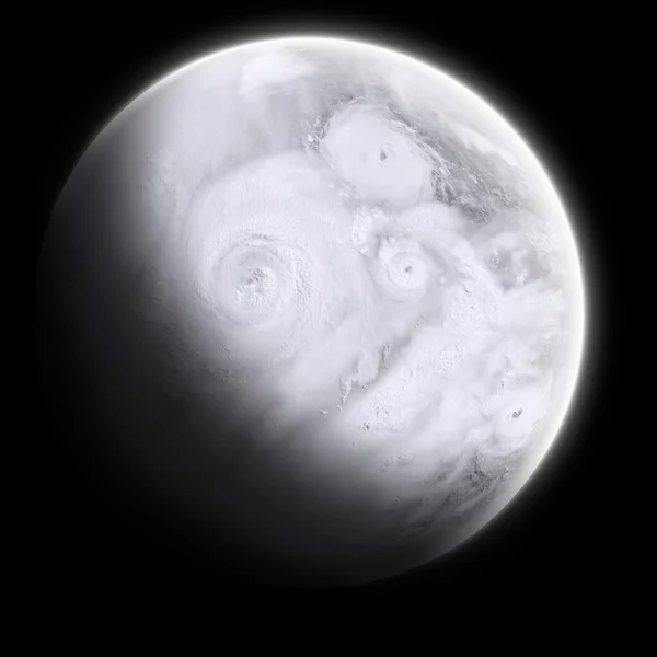 Typhoon planet — Stock Photo, Image