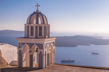 Santorini Kilisesi Çatı