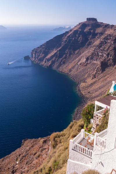 Vista sobre Caldera, Santorini, Grecia —  Fotos de Stock