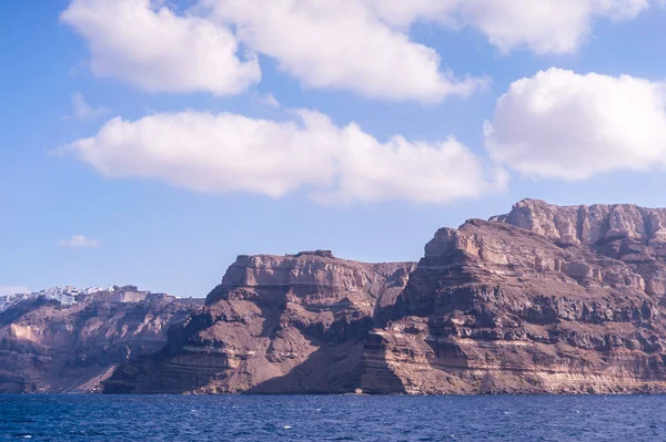 Vista sobre Santorini Island in Greece — Fotografia de Stock