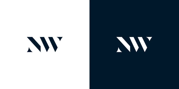 Lettre Abstraite Logo Logo Incorporer Avec Caractère Abstrait Manière Créative — Image vectorielle