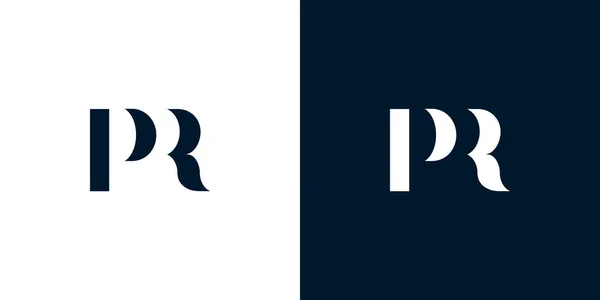Soyut bir PR logosu. Bu logo, yaratıcı bir şekilde soyut yazı karakterine sahip. Hangi şirket ya da markanın başlattığı bu başlangıç noktası için uygun olacaktır..