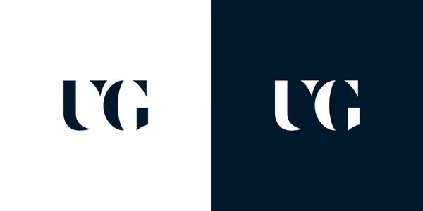 Абстрактная Буква Логотип Логотип Впишется Шрифтом Творческий Процесс — стоковый вектор