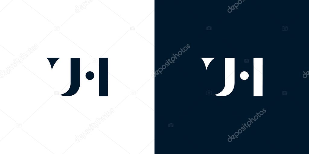 Abstract letter UH logo. This logo incorporate with abstract typeface in the creative way.It will be suitable for which company or brand name start those initial.