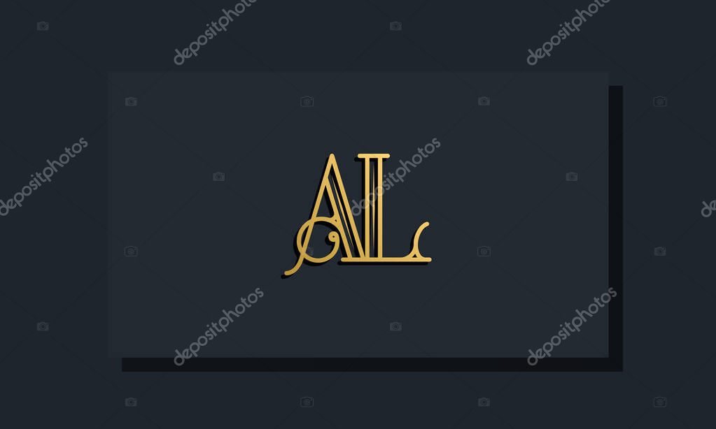 Minimal Inline style Initial AA logo. This logo incorporate with modern typeface in the creative way.It will be suitable for which company or brand name start those initial.
