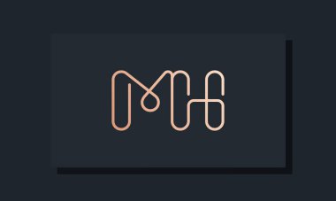 İlk harf MH logosu. Bu logo, klip yazı tipinden esinlenilmiştir. Hangi şirket veya markanın bu ilk uygulamayı başlattığı için uygun olacaktır.