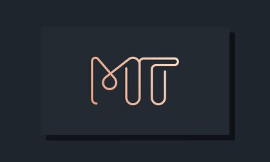 İlk harf MT logosu. Bu logo, klip yazı tipinden esinlenilmiştir. Hangi şirket veya markanın bu ilk uygulamayı başlattığı için uygun olacaktır.