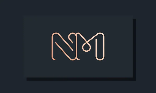 Clip Minimal Lettre Initiale Logo Logo Inspiré Type Clip Conviendra — Image vectorielle