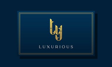 Klasik kraliyet baş harfleri LY logosu. Bu logo yaratıcı bir şekilde lüks yazı karakteri ile birleşiyor. Kraliyet, Butik, Otel, Heraldic, Moda ve Mücevherat için uygun olacak..