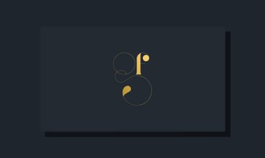 Asgari kraliyet baş harfleri QF logosu. Bu logo, yaratıcı bir şekilde lüks yazı karakterine sahip. Hangi şirket veya markanın bu ilk adımı atadığı için uygun olacaktır..