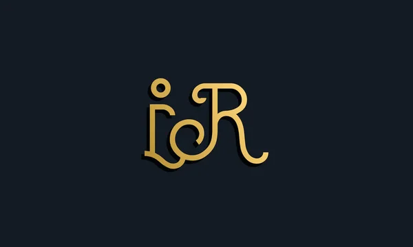 Logotipo Carta Inicial Moda Luxo Este Ícone Incorporar Com Fonte —  Vetores de Stock