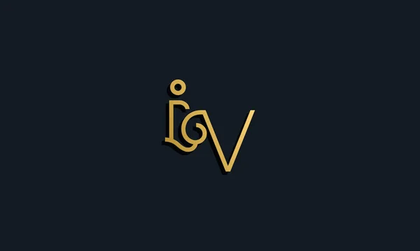 Luxo Moda Carta Inicial Logotipo Este Ícone Incorporar Com Fonte — Vetor de Stock