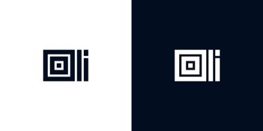 En az yaratıcı baş harfler OI logosu. Bu logo yaratıcı bir şekilde iki yaratıcı harfle birleşti. İlk harfleri hangi şirket ya da markanın başlattığı uygun olacaktır..