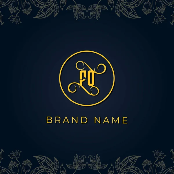Royal Luxury Letter Logo Αυτό Λογότυπο Ενσωματώνει Την Πολυτελή Γραμματοσειρά — Διανυσματικό Αρχείο