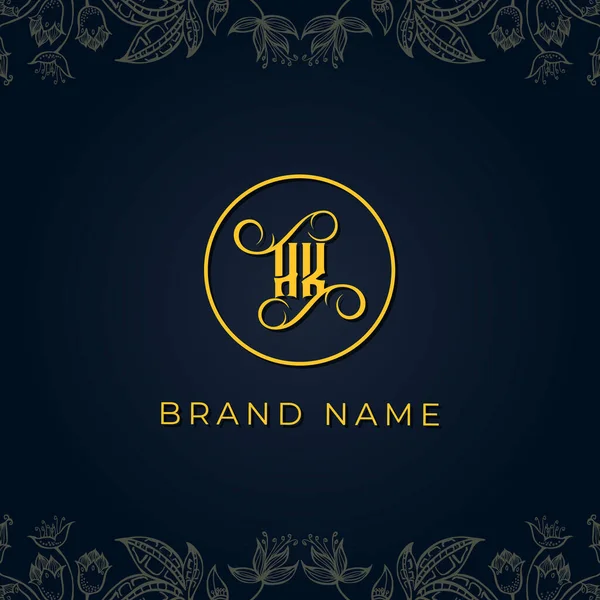 Royal Luxury Letter Logo Логотип Будет Сочетаться Роскошным Шрифтом Креативном — стоковый вектор