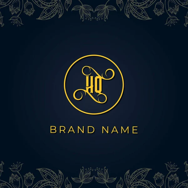 Logotipo Royal Luxury Letter Este Logotipo Integra Con Tipo Letra — Vector de stock