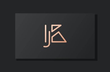Soyut lüks ilk harf JK logosu. Bu logo, yaratıcı bir şekilde soyut yazı karakterine sahip. Hangi şirket ya da markanın başlattığı bu başlangıç noktası için uygun olacaktır..