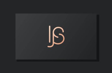 Soyut lüks ilk harf JS logosu. Bu logo, yaratıcı bir şekilde soyut yazı karakterine sahip. Hangi şirket ya da markanın başlattığı bu başlangıç noktası için uygun olacaktır..