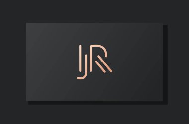 Soyut lüks ilk harf JR logosu. Bu logo, yaratıcı bir şekilde soyut yazı karakterine sahip. Hangi şirket ya da markanın başlattığı bu başlangıç noktası için uygun olacaktır..