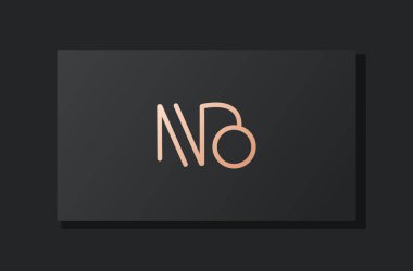 Soyut lüks ilk harf NB logosu. Bu logo, yaratıcı bir şekilde soyut yazı karakterine sahip. Hangi şirket ya da markanın başlattığı bu başlangıç noktası için uygun olacaktır..