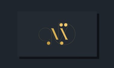 Asgari kraliyet baş harfleri NX logosu. Bu logo, yaratıcı bir şekilde lüks yazı karakterine sahip. Hangi şirket veya markanın bu ilk adımı atadığı için uygun olacaktır..