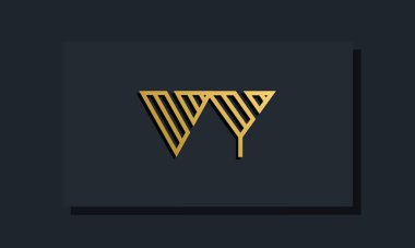 Zarif bir sanat eseri ilk harfi VY logosu. Bu logo yaratıcı bir şekilde iki yaratıcı harfle birleşti. İlk harfleri hangi şirket ya da markanın başlattığı uygun olacaktır..