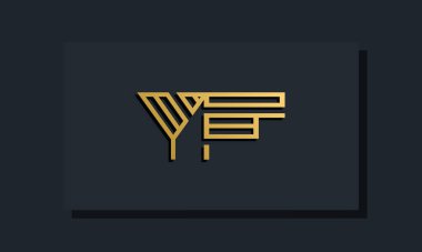 Zarif bir sanat eseri ilk harfi YF logosu. Bu logo yaratıcı bir şekilde iki yaratıcı harfle birleşti. İlk harfleri hangi şirket ya da markanın başlattığı uygun olacaktır..