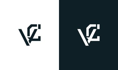 Yaratıcı asgari soyut harf VC logosu. Bu logo, yaratıcı bir şekilde soyut yazı karakterine sahip. Hangi şirket ya da markanın başlattığı bu başlangıç noktası için uygun olacaktır..
