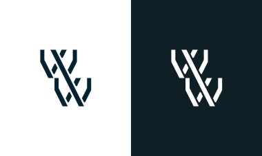 Yaratıcı asgari soyut harf WW logosu. Bu logo, yaratıcı bir şekilde soyut yazı karakterine sahip. Hangi şirket ya da markanın başlattığı bu başlangıç noktası için uygun olacaktır..
