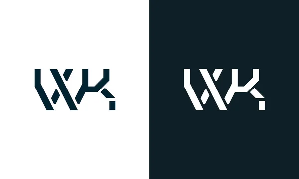 Креативная Минимальная Буква Логотип Логотип Впишется Шрифтом Творческий Процесс — стоковый вектор