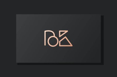 Soyut lüks ilk harf BK logosu. Bu logo, yaratıcı bir şekilde soyut yazı karakterine sahip. Hangi şirket ya da markanın başlattığı bu başlangıç noktası için uygun olacaktır..