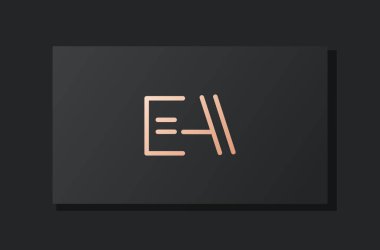 Soyut lüks ilk harf EA logosu. Bu logo, yaratıcı bir şekilde soyut yazı karakterine sahip. Hangi şirket ya da markanın başlattığı bu başlangıç noktası için uygun olacaktır..