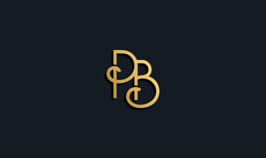 Lüks moda ilk harf PB logosu. Bu simge modern yazı karakterini yaratıcı bir şekilde birleştirir. Bu başlangıç için hangi şirket veya markanın adı uygun olacaktır.