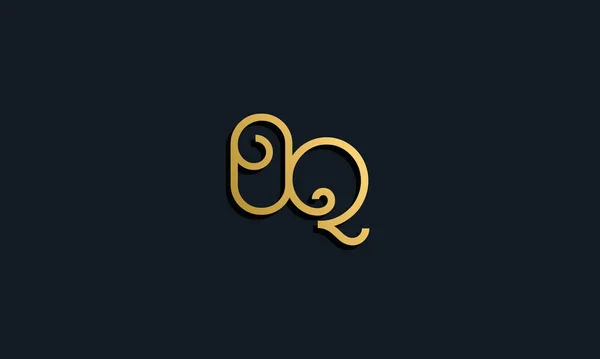 Luxe Lettre Initiale Mode Logo Cette Icône Intègre Manière Créative — Image vectorielle