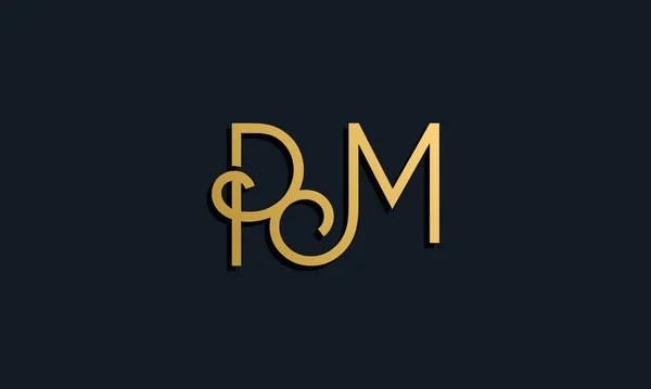 Logotipo Letra Inicial Moda Luxo Este Ícone Incorporar Com Fonte —  Vetores de Stock