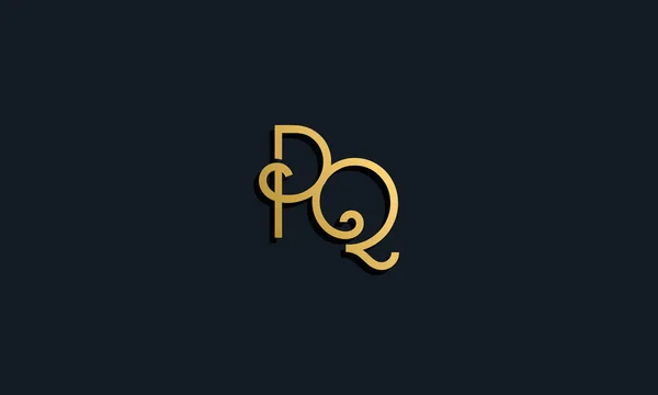 Luxury Fashion Initial Letter Logo Icon Incorporate Modern Typeface Creative — Stock Vector